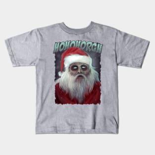 Zombi Santa HoHoHorgh Kids T-Shirt